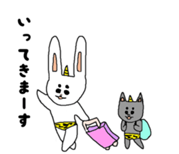 Ogre rabbit 2 sticker #9715417