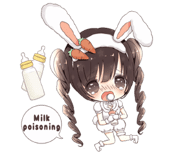 Milk, The Cute Junior High School Girl5 sticker #9715887