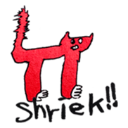 Colorful animals sticker sticker #9716043