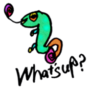 Colorful animals sticker sticker #9716047