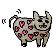 Colorful animals sticker sticker #9716062