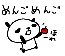 funny panda stickers! sticker #9716233