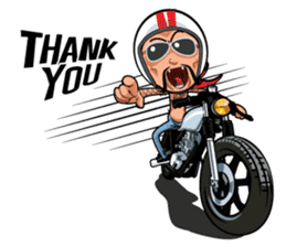 Mr.Neng The Biker sticker #9716678