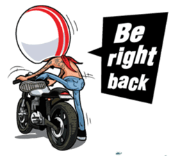 Mr.Neng The Biker sticker #9716686