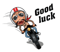 Mr.Neng The Biker sticker #9716696