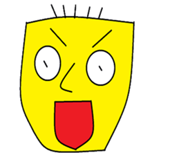 Gold M sticker #9716755