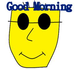 Gold M sticker #9716756