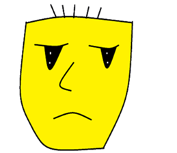 Gold M sticker #9716757