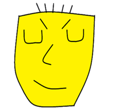 Gold M sticker #9716760