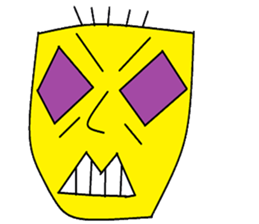 Gold M sticker #9716762