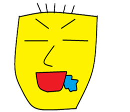 Gold M sticker #9716766