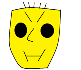 Gold M sticker #9716769