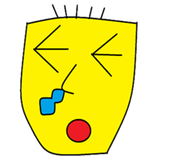 Gold M sticker #9716771