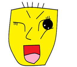 Gold M sticker #9716774