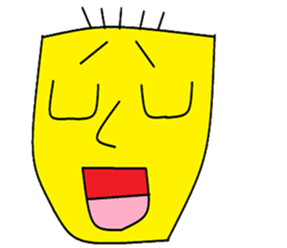 Gold M sticker #9716777