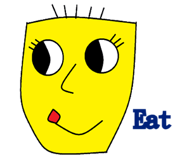 Gold M sticker #9716780