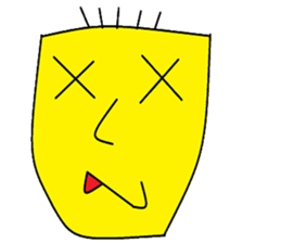 Gold M sticker #9716783