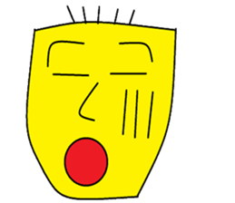 Gold M sticker #9716788