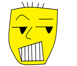 Gold M sticker #9716789