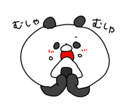 The smile of panda 2 sticker #9716937