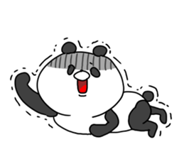 The smile of panda 2 sticker #9716940