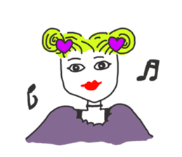 Ladies Sticker sticker #9716992