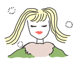 Ladies Sticker sticker #9716993