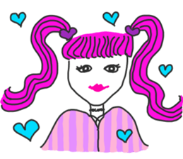 Ladies Sticker sticker #9716995