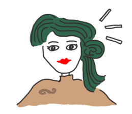 Ladies Sticker sticker #9716996