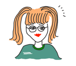 Ladies Sticker sticker #9716997