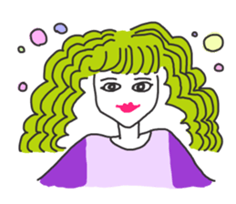 Ladies Sticker sticker #9716998