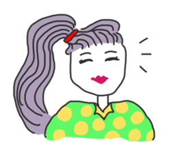 Ladies Sticker sticker #9717010