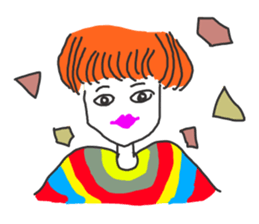 Ladies Sticker sticker #9717013