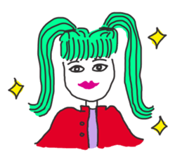 Ladies Sticker sticker #9717016