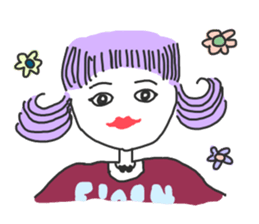 Ladies Sticker sticker #9717017