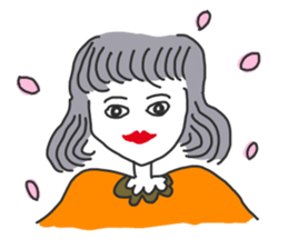 Ladies Sticker sticker #9717020