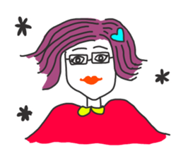 Ladies Sticker sticker #9717023