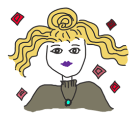 Ladies Sticker sticker #9717025