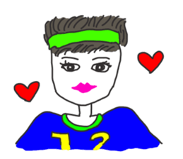 Ladies Sticker sticker #9717030