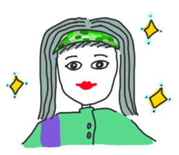 Ladies Sticker sticker #9717031