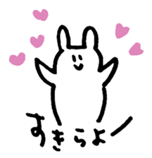 Sanjo-ben Rabbit sticker #9717242
