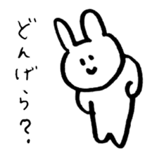 Sanjo-ben Rabbit sticker #9717267