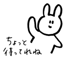 Sanjo-ben Rabbit sticker #9717269