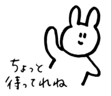 Sanjo-ben Rabbit sticker #9717269