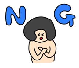 Mushroom head is enjoying sticker #9717774