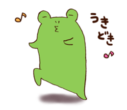 Bear and Frog Stickers sticker #9718690