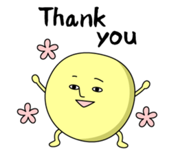 Cute roly poly egg 3 sticker #9719640