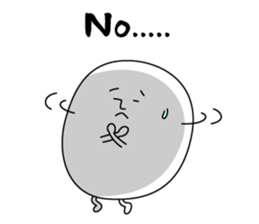 Cute roly poly egg 3 sticker #9719646