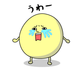 Cute roly poly egg 3 sticker #9719647