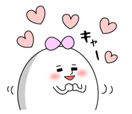 Cute roly poly egg 3 sticker #9719656